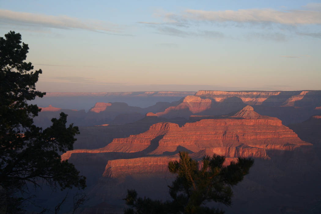 (Deborah Wall) A hike along the Rim Trail at the Grand Canyon in Arizona offers some of the bes ...