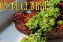 (Patti Diamond) Chimichurri combines the fresh tastes of summer herbs into versatile sauce that ...