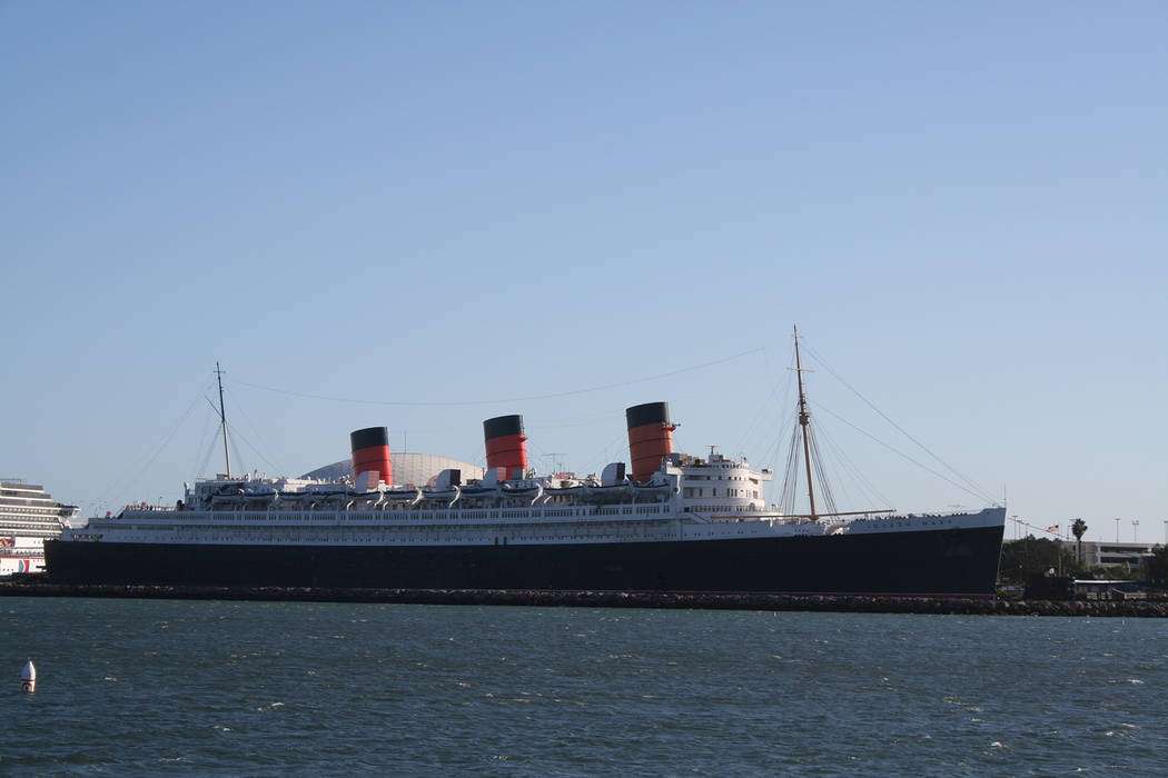 (Deborah Wall) The Queen Mary is permanently docked in Long Beach, California. Put into service ...