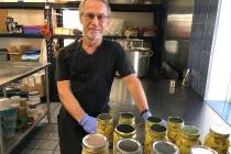 (Hali Bernstein Saylor/Boulder City Review) Nicholas Kreway, owner of The Pickled Pantry, recen ...