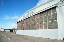 (Tim Dewar) Proposals for the old airport hangar and runway at 1401 Boulder City Parkway will b ...