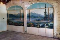 (Celia Shortt Goodyear/Boulder City Review) This mural is inside the old Browder building in do ...