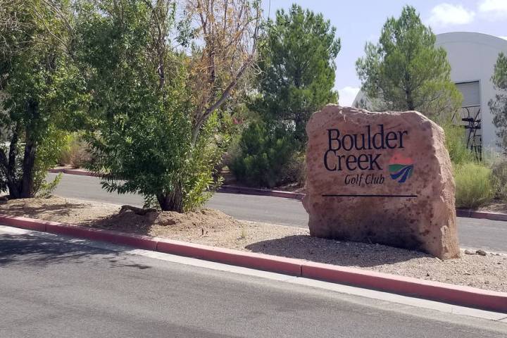(Celia Shortt Goodyear/Boulder City Review) Boulder Creek Golf Club, 1501 Veterans Memorial Dri ...