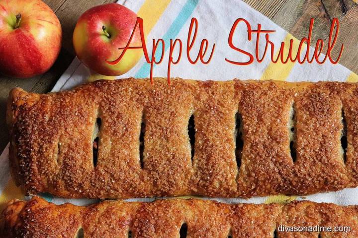 (Patti Diamond) Apple strudel evokes fall with it’s spices and apples baked inside a flaky pa ...