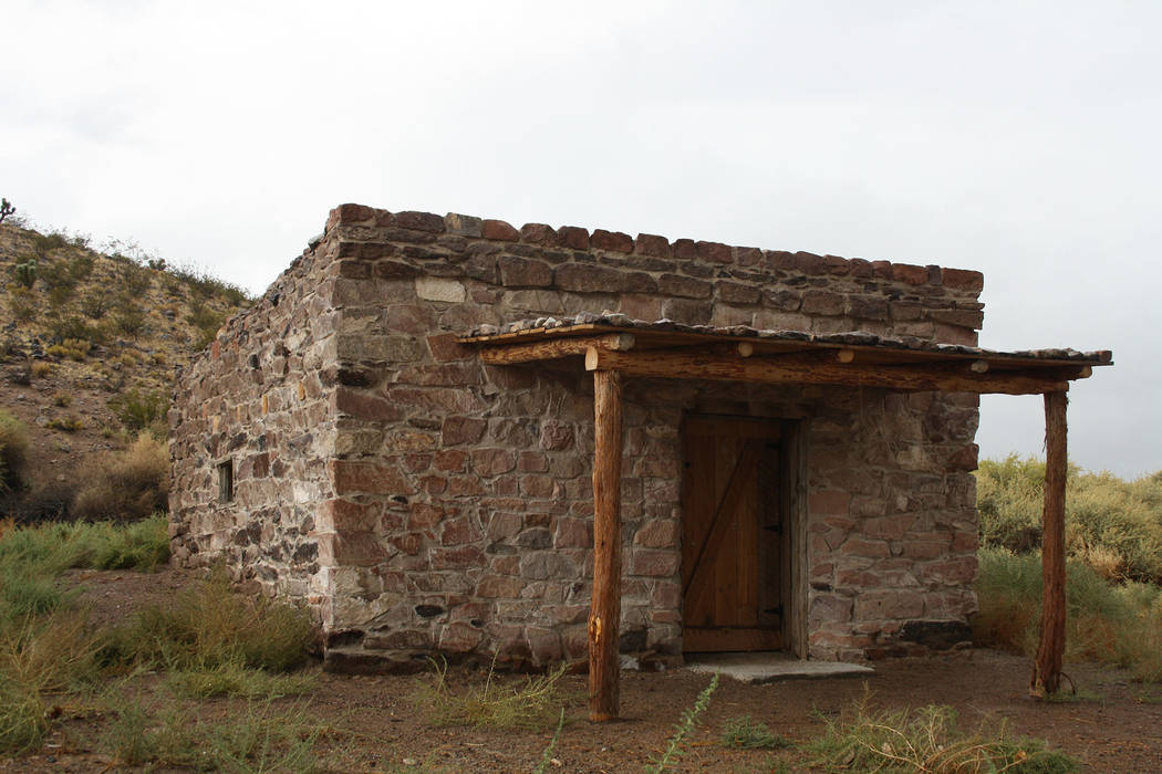 (Deborah Wall) The Walden House, known as the Petroglyph Cabin, was built by pioneers around 18 ...