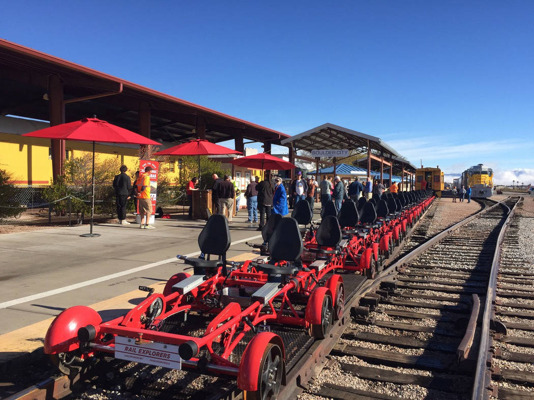 (Rail Explorers) Rail Explorers recently expanded its operations in Boulder City to year-round. ...