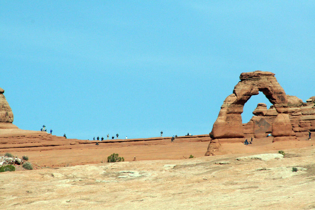 (Deborah Wall) Delicate Arch is one of the most photographed arches in the world. Located in Ar ...