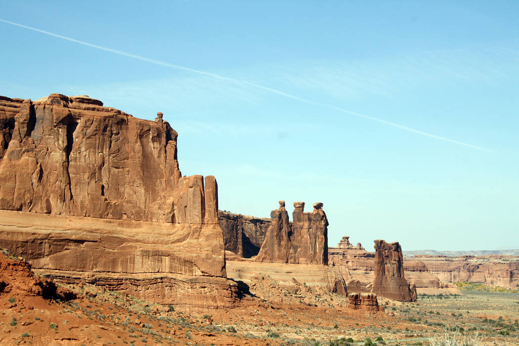 (Deborah Wall) Besides more than 2,000 arches in the Arches National Park, the Utah recreation ...