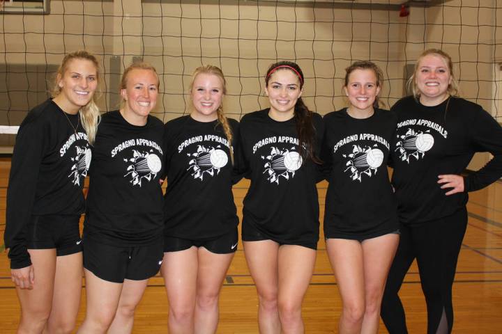 (Kelly Lehr) Spragno Appraisal, from left, Lauren Poscius, Amy Wyatt, Aubri Spragno, Katlyn Flo ...