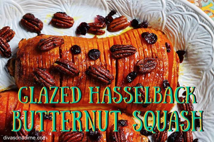 (Patti Diamond) Using the Hasselback technique to cut your butternut squash before glazing it w ...