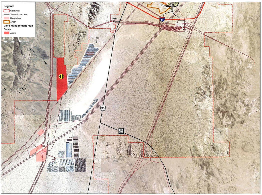 Boulder City The Planning Commission is recommending to City Council that a 1,275-acre parcel ...