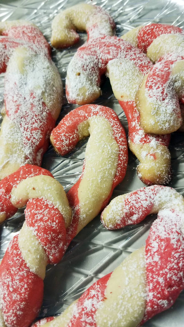 Celia Shortt Goodyear/Boulder City Review Noah Whitney's Classic Candy Cane Cookies won second ...