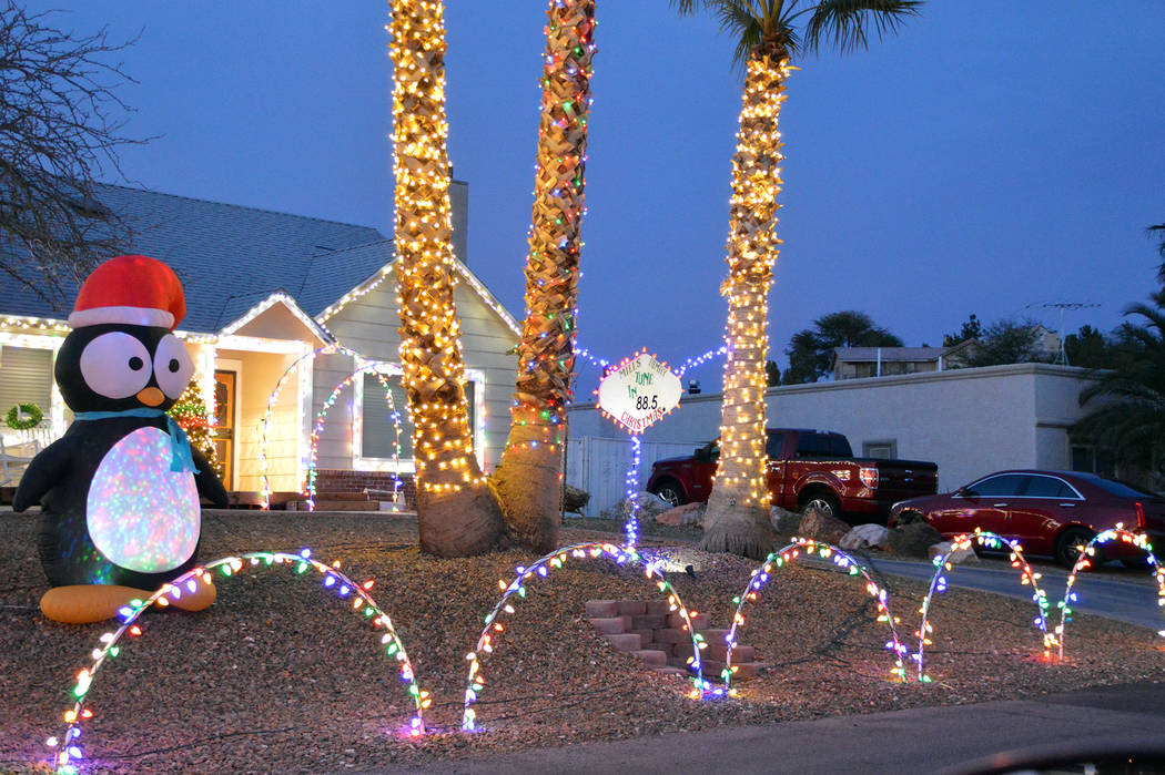 Boulder’s Best Dam great holiday light displays Boulder City Review
