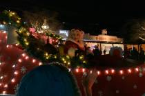 (Hali Bernstein Saylor/Boulder City Review) Mrs. Claus waved to spectators lining Nevada Way to ...