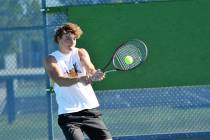 Senior Preston Jorgensen, seen during an August practice session, shared the 3A All-Southern Re ...