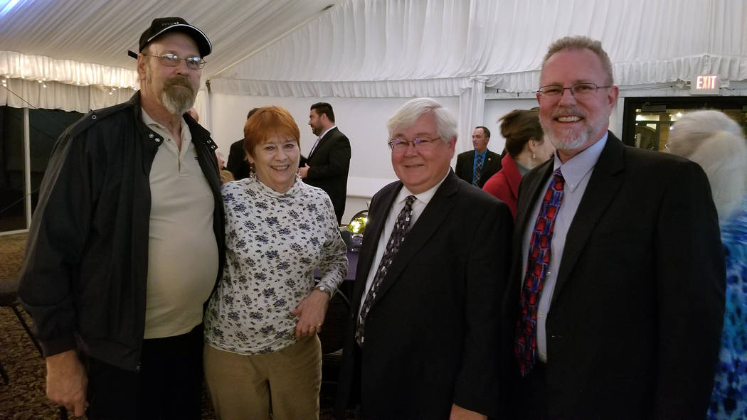 The 2019 State of the City event was a time for residents and city staff including, from left, ...