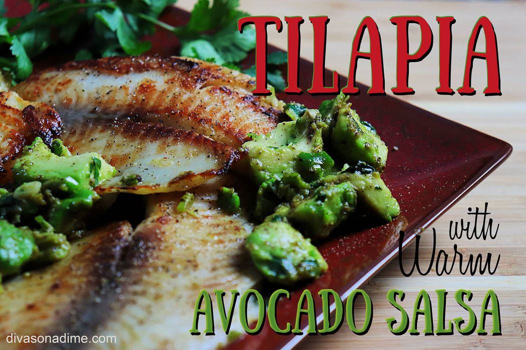 (Patti Diamond) Tilapia is a firm white fish that is so mild it takes on the flavors of whateve ...
