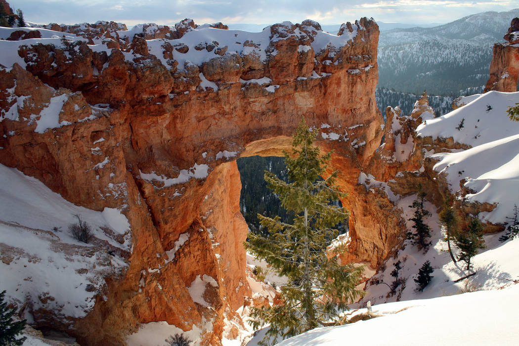 (Deborah Wall) Natural Bridge is actually a natural arch and can be seen along the 18-mile long ...