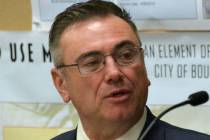 Celia Shortt Goodyear/Boulder City Review City Manager Al Noyola touted almost $10 million in s ...