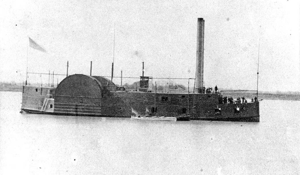 (Dave Maxwell) This pre-Civil War Union gunboat is what the Explorer might have looked like as ...