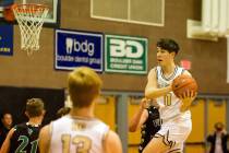 (Jamie Clark/Boulder City Review) Ethan Speaker, Boulder City High School’s star basketball p ...
