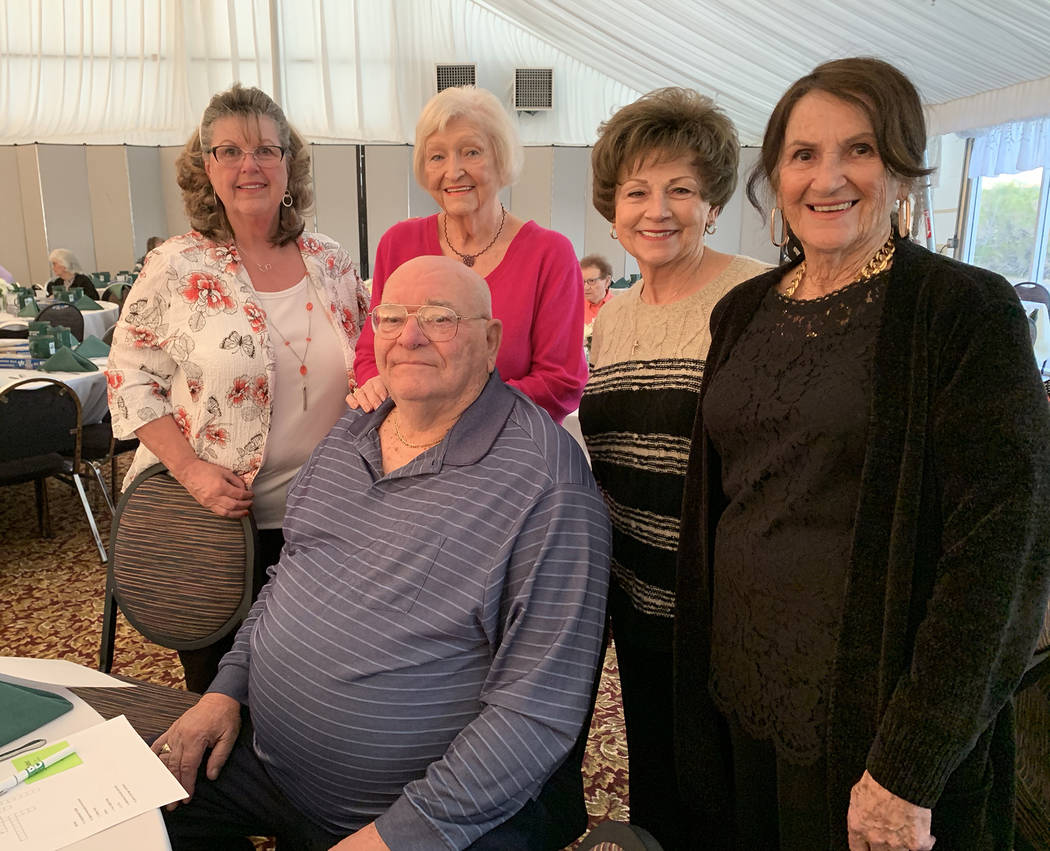 (Hali Bernstein Saylor/Boulder City Review) Among those attending the 80th anniversary celebrat ...
