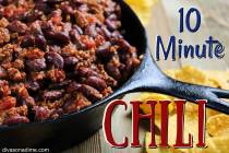 (Patti Diamond) This simple chili recipe uses items that are likely in your pantry. It can be u ...