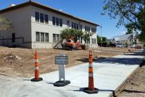 Celia Shortt Goodyear/Boulder City Review The city is installing Chinese pistache trees at the ...