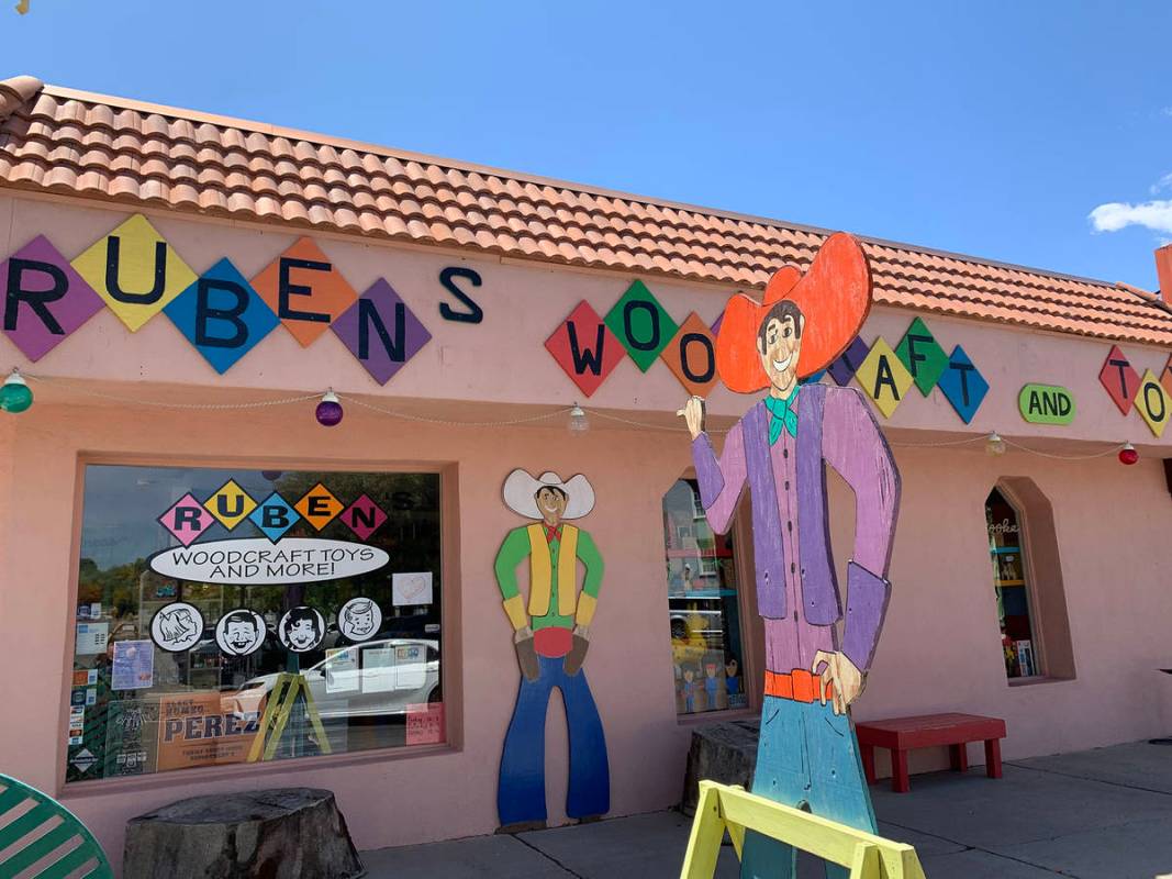 (Hali Bernstein Saylor/Boulder City Review) Ruben’s Woodcraft and Toys has been providing fre ...