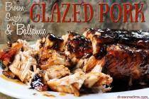 (Patti Diamond) A family favorite pork loin glazed in brown sugar and balsamic vinegar can take ...