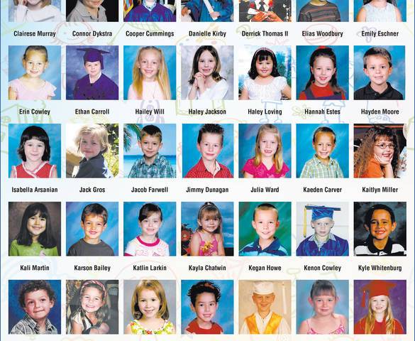 A page featuring kindergarten photos of graduating seniors will be published by the Boulder Cit ...