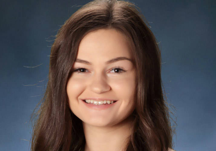 (Hope Blatchford) Hope Blatchford said she feels fortunate to have attended Boulder City High S ...