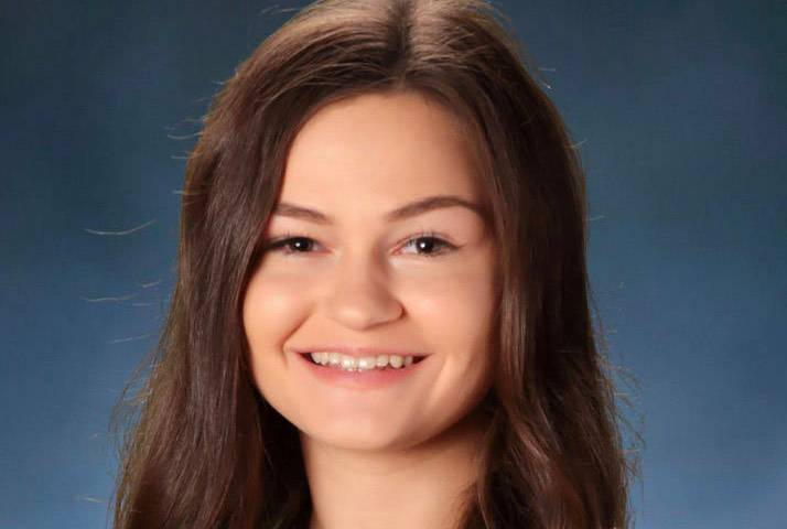 (Hope Blatchford) Hope Blatchford said she feels fortunate to have attended Boulder City High S ...