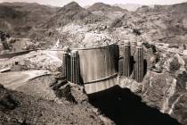 (Boulder City/Hoover Dam Museum) This picture of the northwest side of Hoover Dam was taken May ...