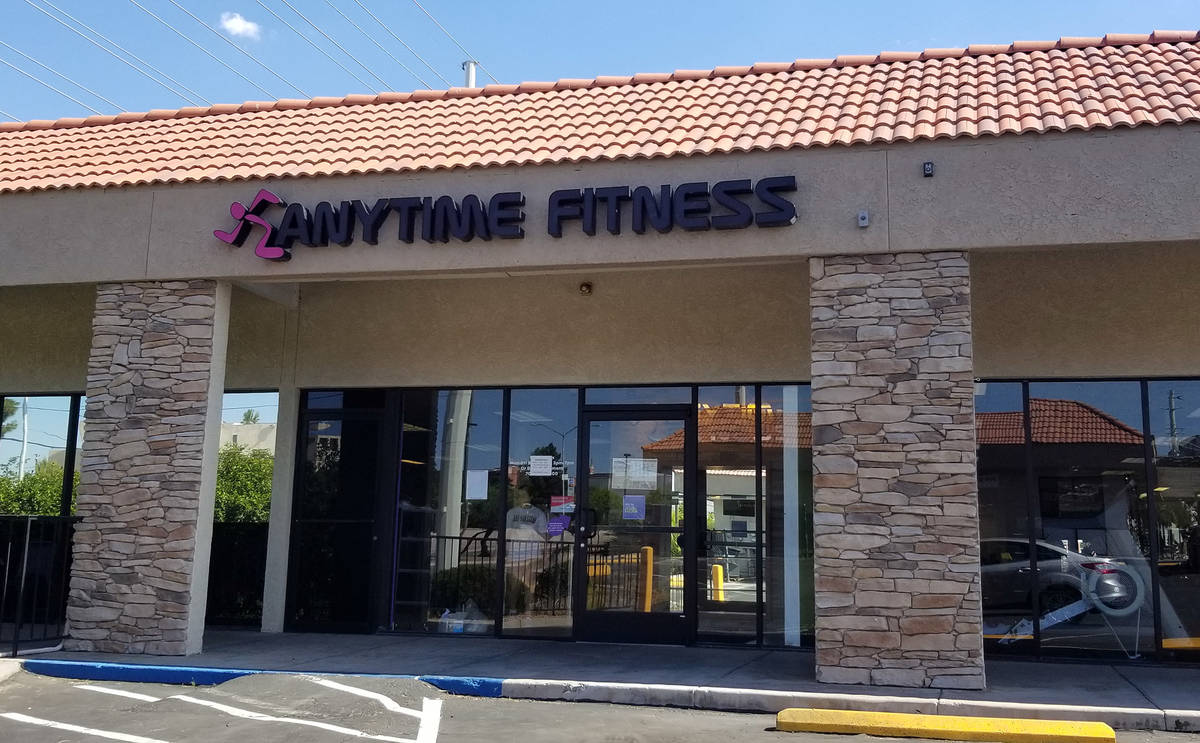 Celia Shortt Goodyear/Boulder City Review Anytime Fitness, 806 Buchanan Blvd., is open for busi ...