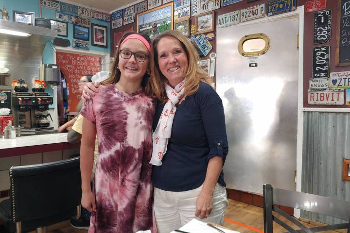 Christina Wammack-Freshour Jenny Wammack-Freshour, left, nominated her third-grader teacher, Pa ...