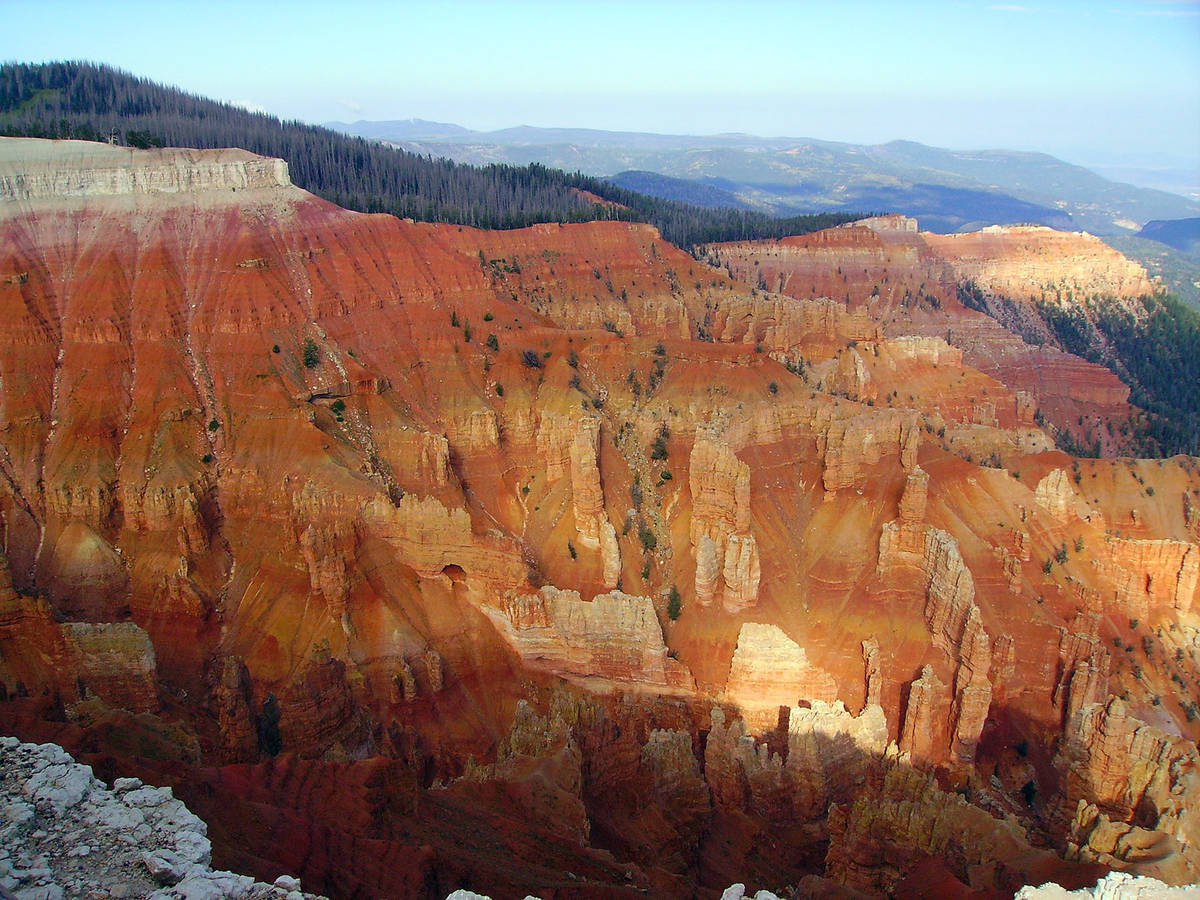 (Deborah Wall) Cedar Breaks National Monument in Utah is best known for its natural limestone a ...