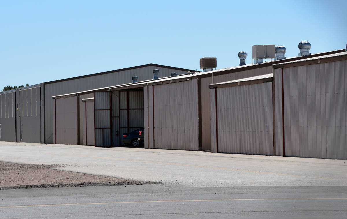 Celia Shortt Goodyear/Boulder City Review The city has taken ownership of 28 hangars at the Bou ...