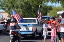 Celia Shortt Goodyear/Boulder City Review People watch the parade Saturday, July 4, in downtown ...