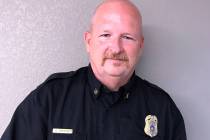 (Boulder City) Deputy Fire Chief Greg Chesser