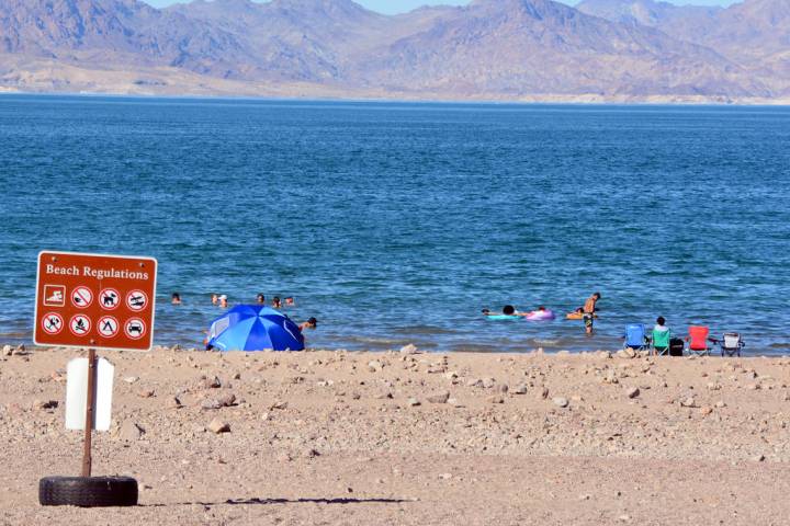 Celia Shortt Goodyear/Boulder City Parkway Boulder Beach in Lake Mead National Recreation Area ...