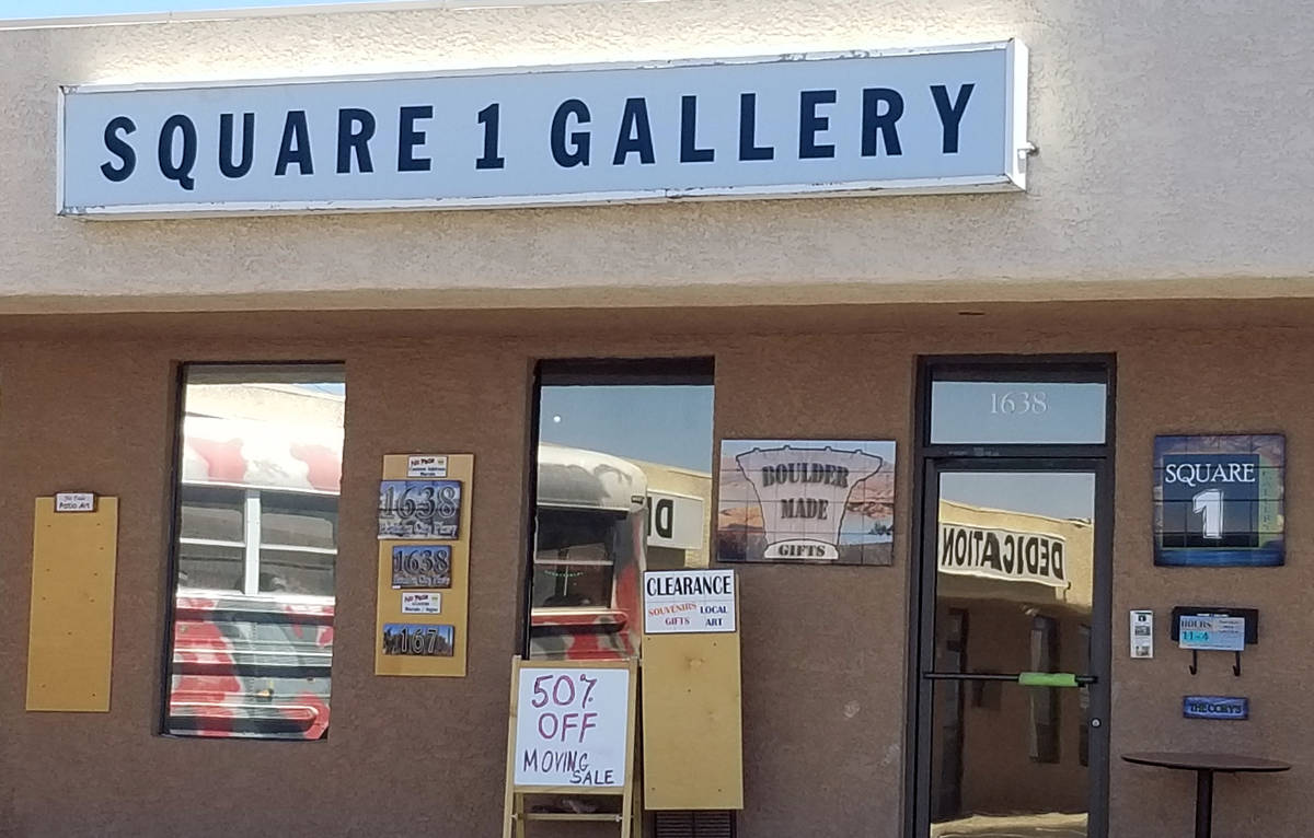Celia Shortt Goodyear/Boulder City Review Kevin and Darcy Cory have closed Square 1 Gallery, 16 ...