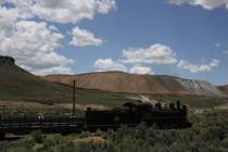 (Deborah Wall) The Nevada Northern Railway in Ely offers steam and diesel excursions.