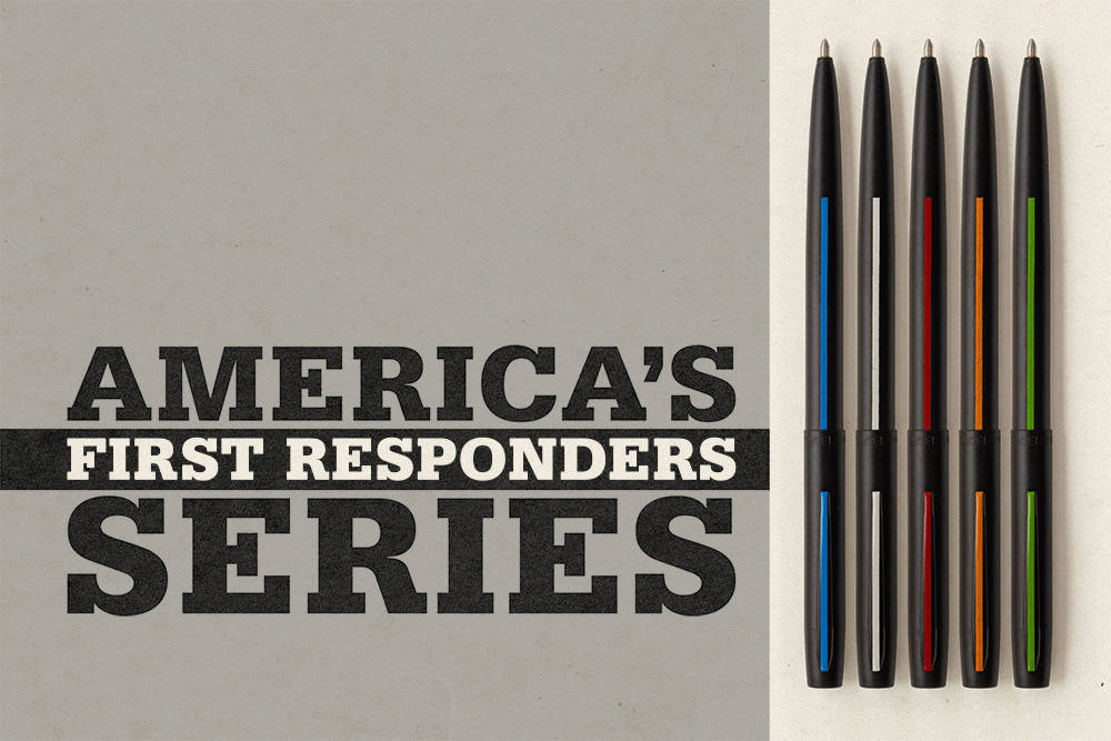 (Fisher Space Pen) Fisher Space Pen’s new First Responder Series honors and benefits tho ...