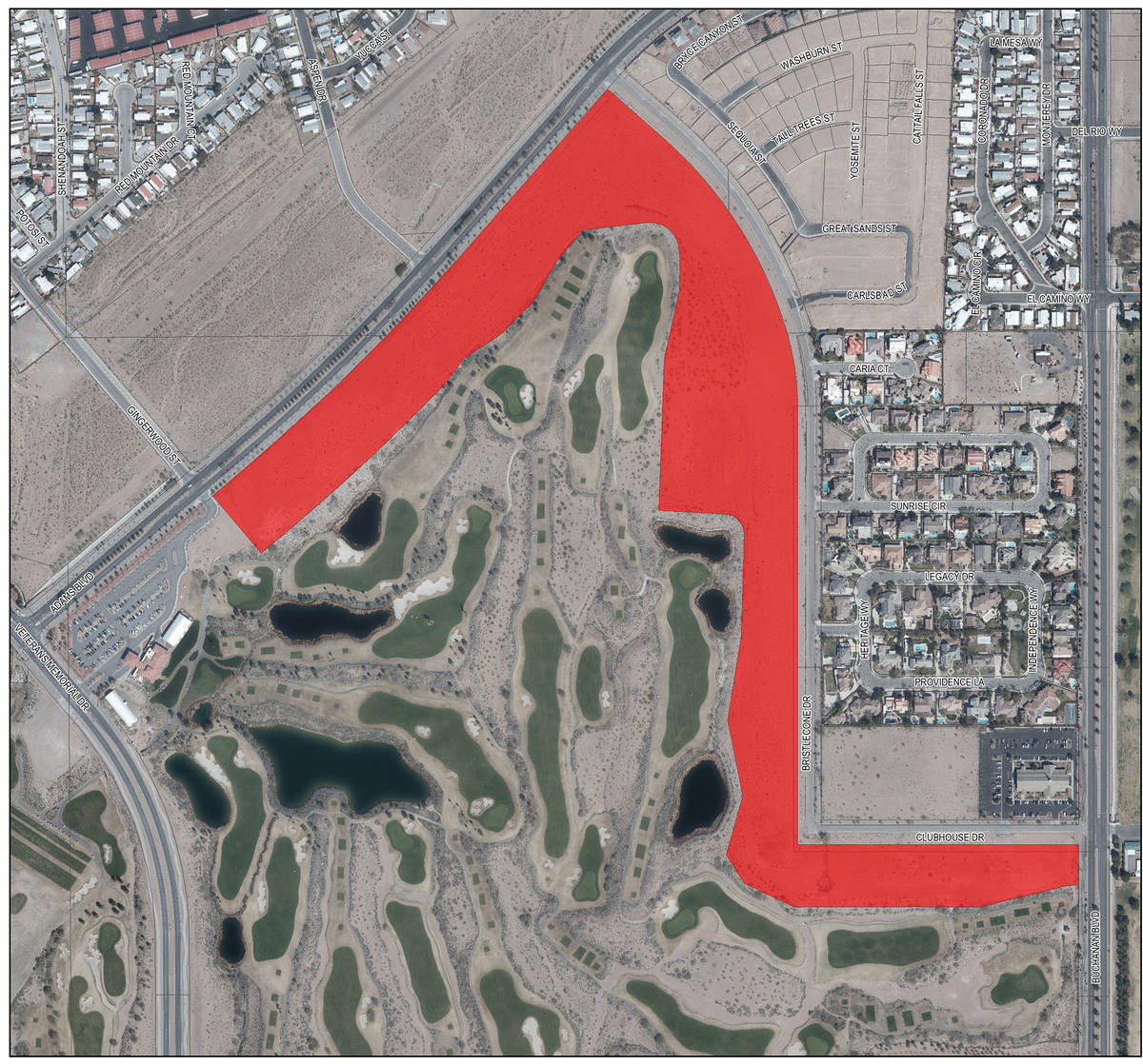 Boulder City The sale of tract 350, 45 acres of city-owned land adjacent to Boulder Creek Golf ...