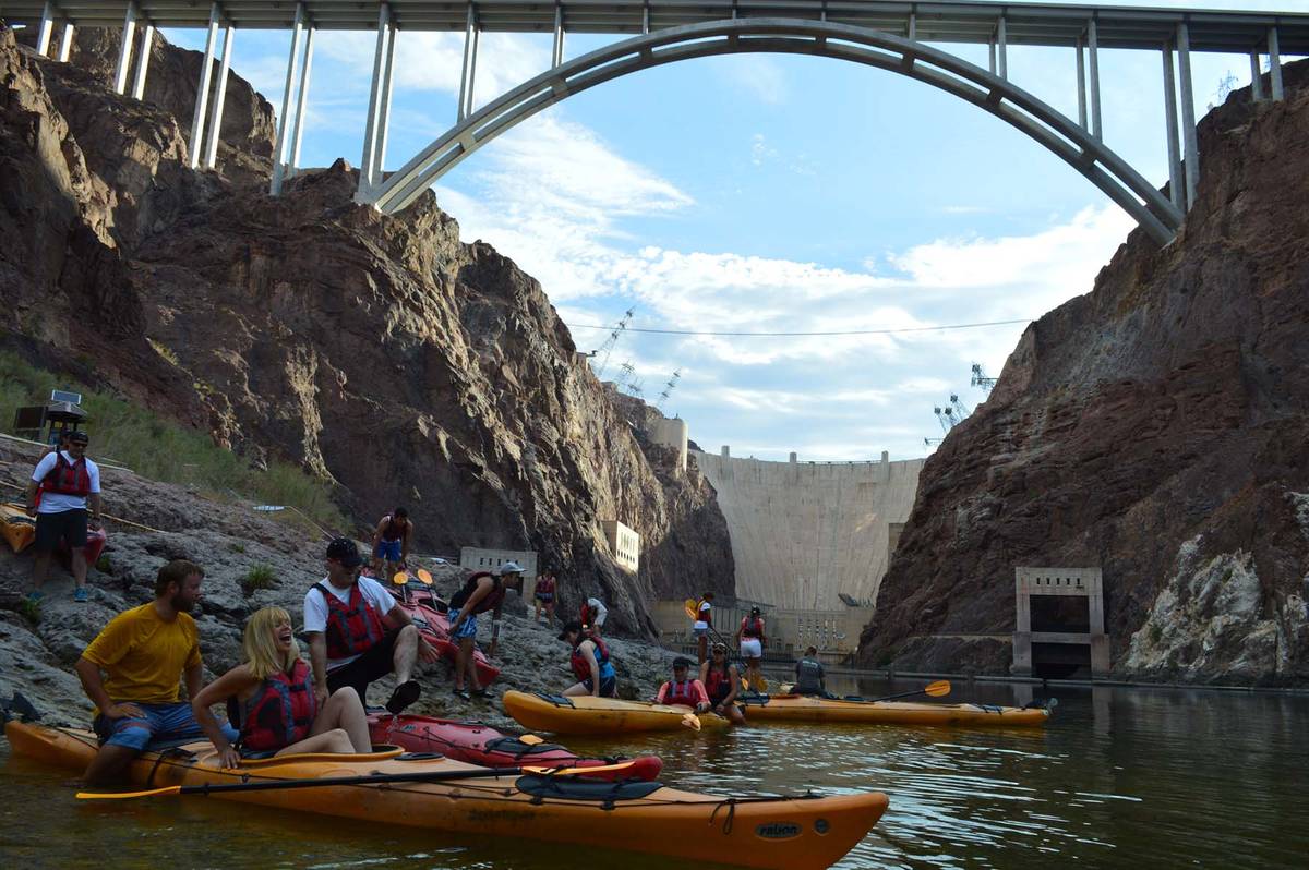 (Evolution Expeditions) Evolution Expeditions, which is based in Boulder City, offers kayak tou ...