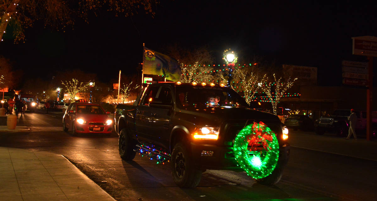 Celia Shortt Goodyear/Boulder City Review Even though the annual Santa's Electric Night Parade ...