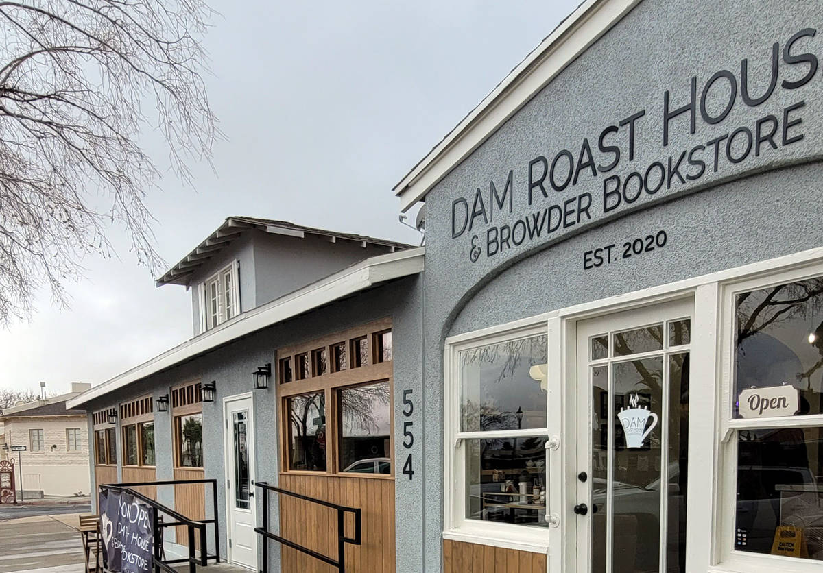 Celia Shortt Goodyear/Boulder City Review Dam Roast House & Browder Bookstore, 554 Nevada W ...