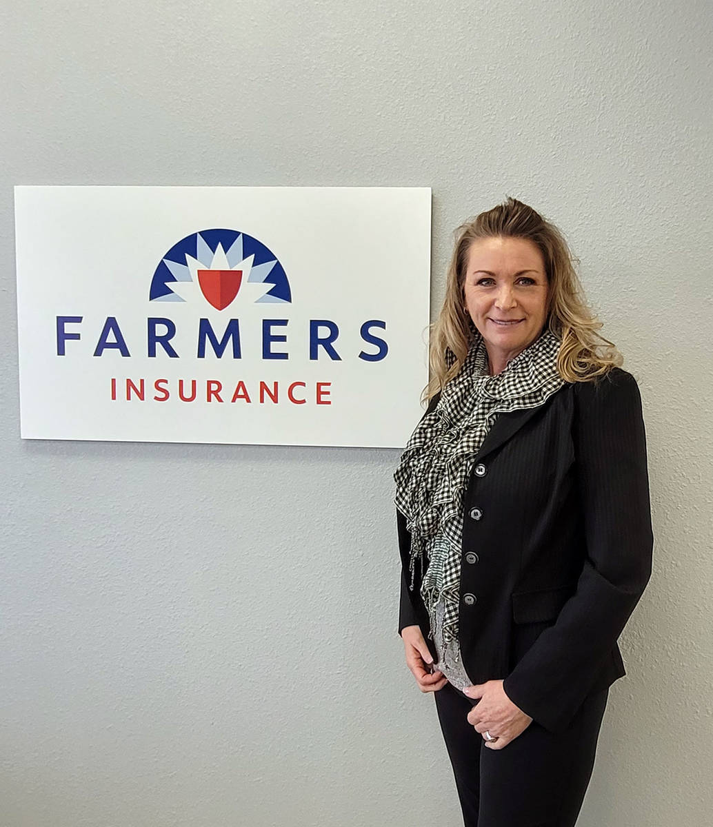 Celia Shortt Goodyear/Boulder City Review Dawn Lee recently opened a Farmers Insurance Agency b ...