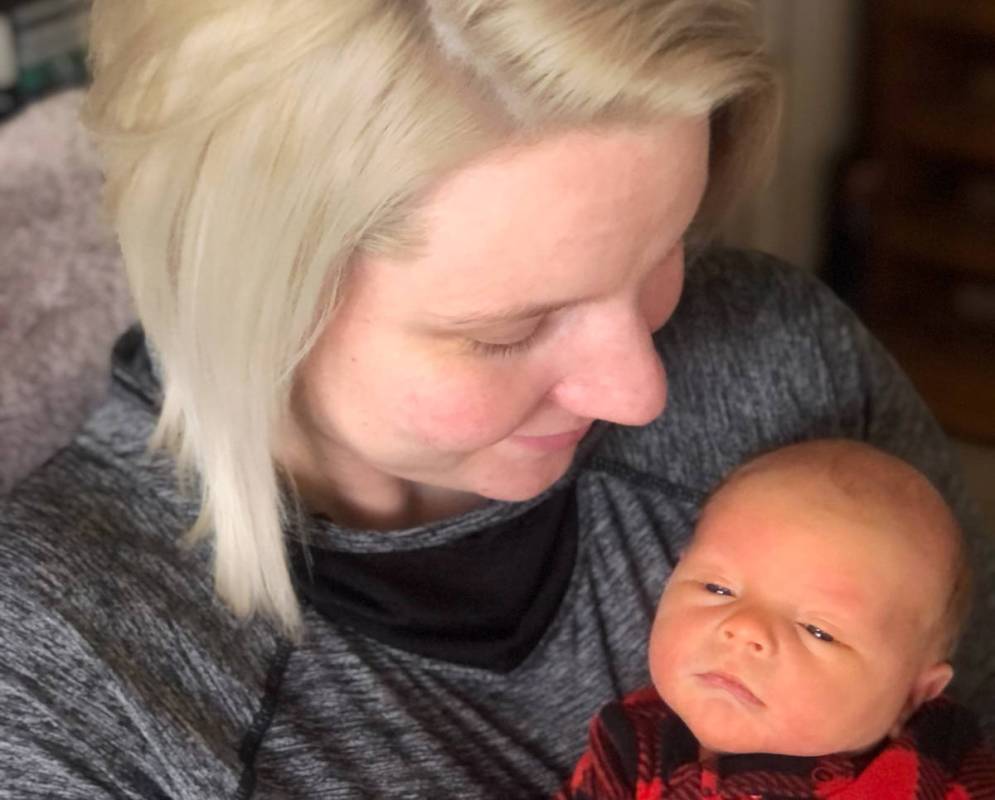 Elizabeth Gleich Boulder City resident Elizabeth Gleich delivered her son, Carter Gleich, at 1: ...